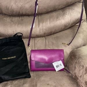 NWT Vera Bradley Leather Ultimate Crossbody